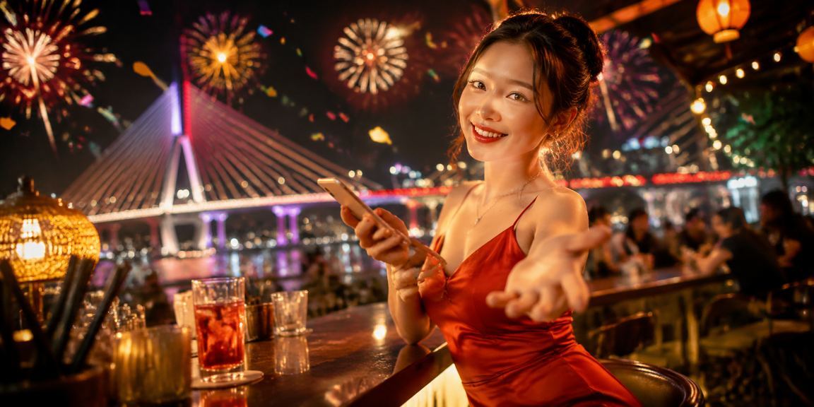 Cảnh chơi casino mobile tại chợ đêm Cần Thơ